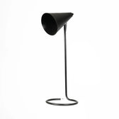 Designer Metal Table Lamp in Black for Living Room & Study