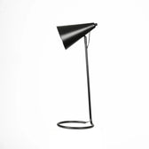 Designer Metal Table Lamp in Black for Living Room & Study