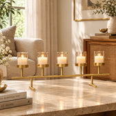Gold Votive Candle Holder