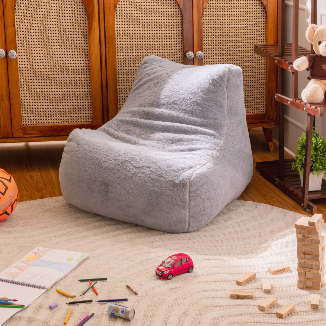 Fur Bean Bag For Kids