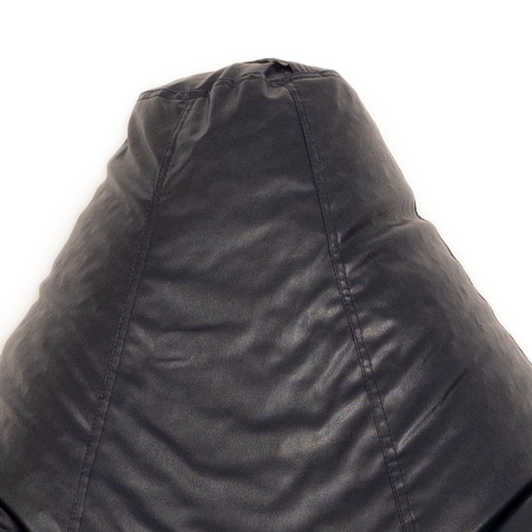 Tear Drop Bean Bag with Footrest | 4XL | Filled