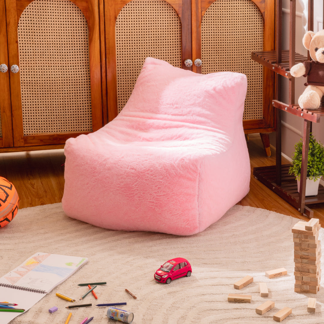 Fur Bean Bag For Kids