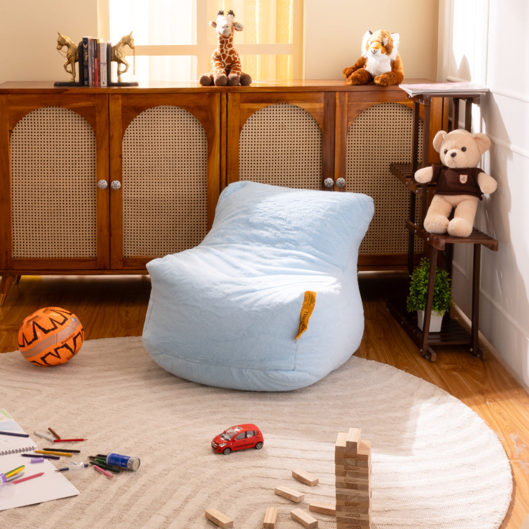 Fur Bean Bag For Kids