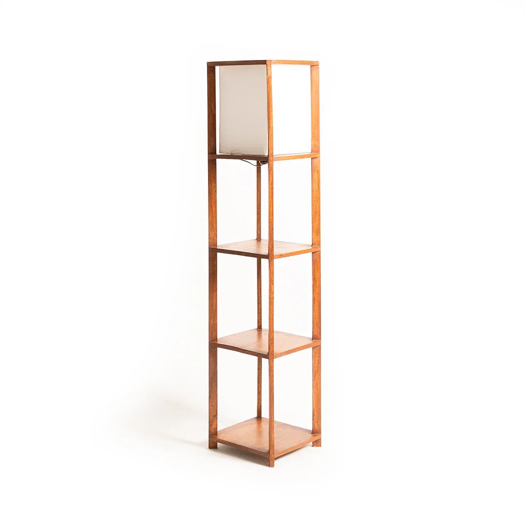 Shelf Floor Lamp for Living Room