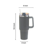 Tumbler Water Bottle in Grey