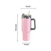 Tumbler Water Bottle in Pink