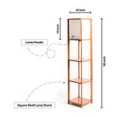 Shelf Floor Lamp for Living Room