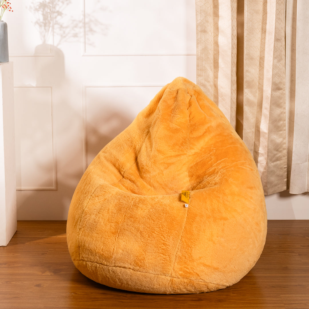 Fur Bean Bag With Beans Filled - Size : XXXXL