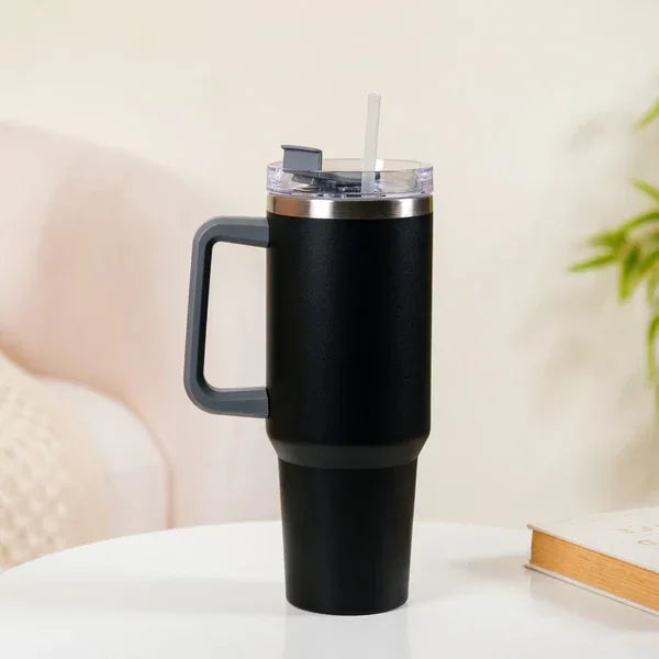 Tumbler Water Bottle in Black